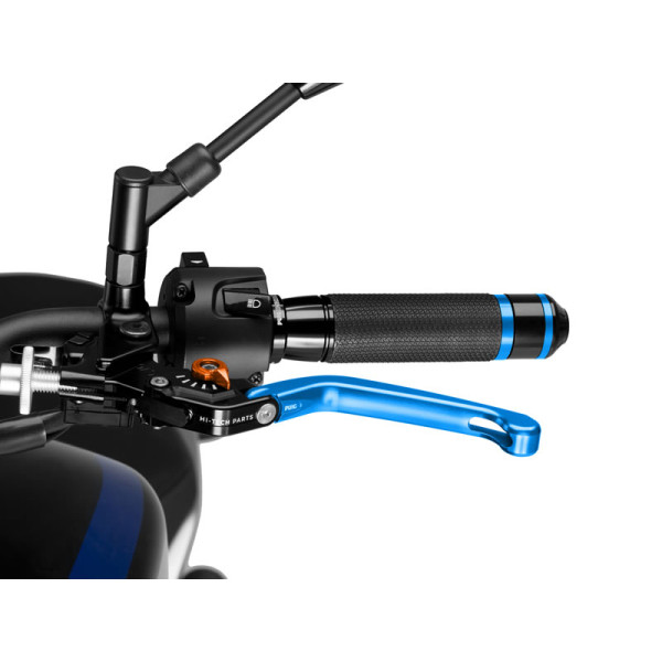 Puig Folding V3 Clutch (Blue Lever With Blue Selector) Orange